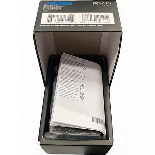 Used BOSS RV6 Digital Reverb Effect Pedal