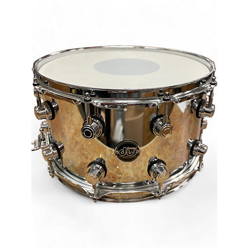 Used DW 14X8 Performance Series Steel Snare Chrome Drum Chrome 216