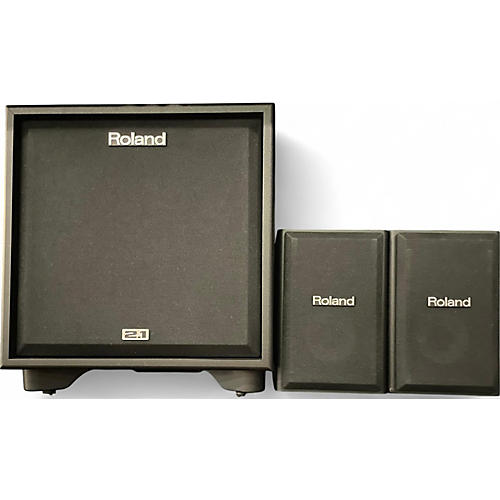Used Roland CM220 200W 2.1 Cube Drum Amplifier