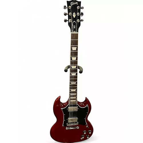 Used Gibson SG Red Solid Body Electric Guitar Red