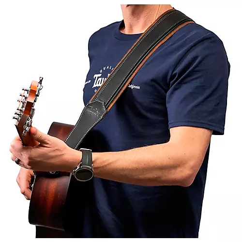 Taylor American Dream Leather Strap Brown/Black 2.5 in.