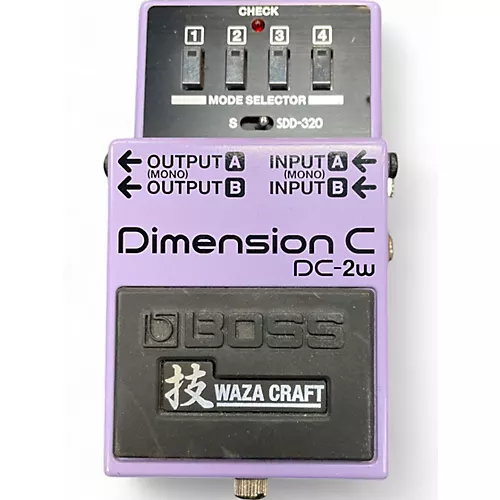 Used BOSS Dimension C DC-2W Effect Pedal