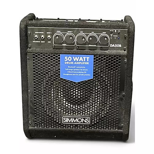 Used Simmons DA50 50W Drum Amplifier