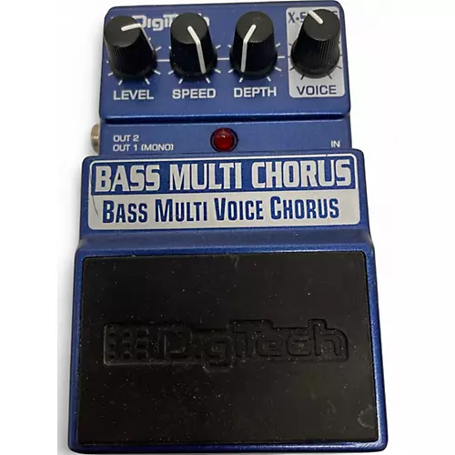 Used DigiTech XBC Bass Multi Chorus Bass Effect Pedal