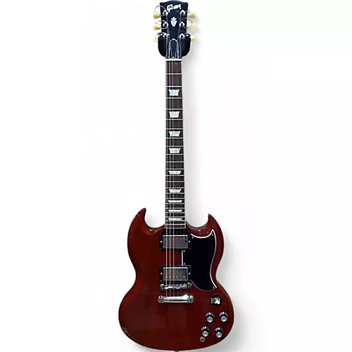 Used Gibson 1961 Reissue SG Red Solid Body Electric Guitar Red