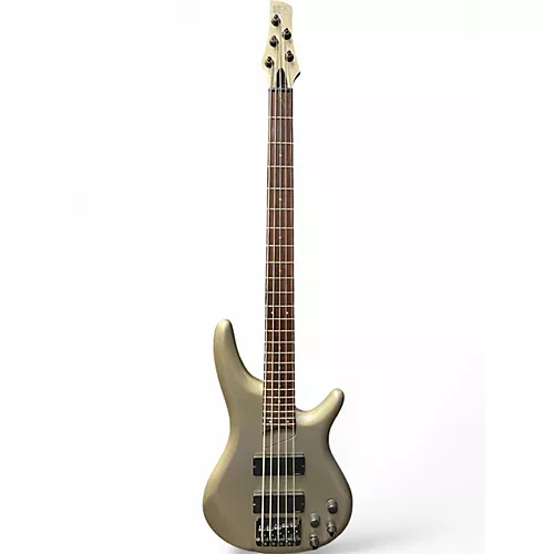 Used Ibanez SR885 Gray Electric Bass Guitar Gray