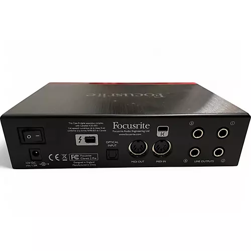 Used Focusrite Clarett 2Pre Audio Interface