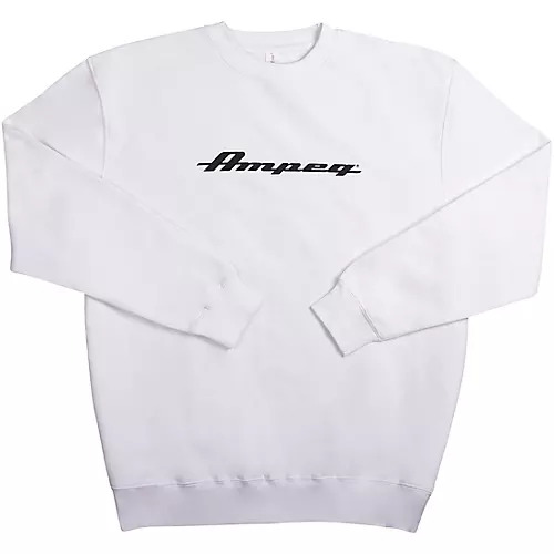 Ampeg Ampeg Lane Crew Neck Pullover- White X Large White