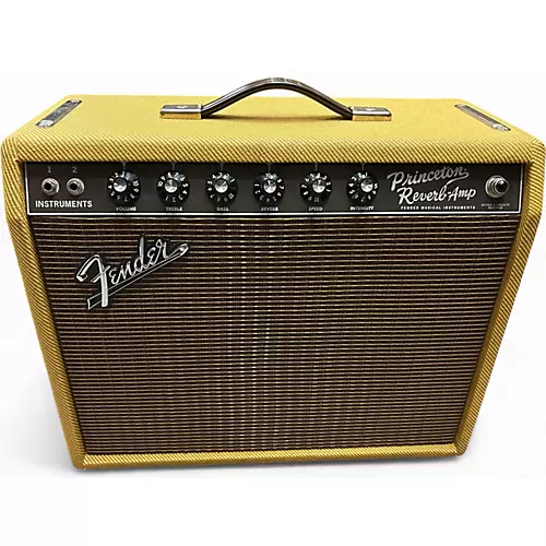 Used Fender Princeton 65 1x12 15W Tube Guitar Combo Amp