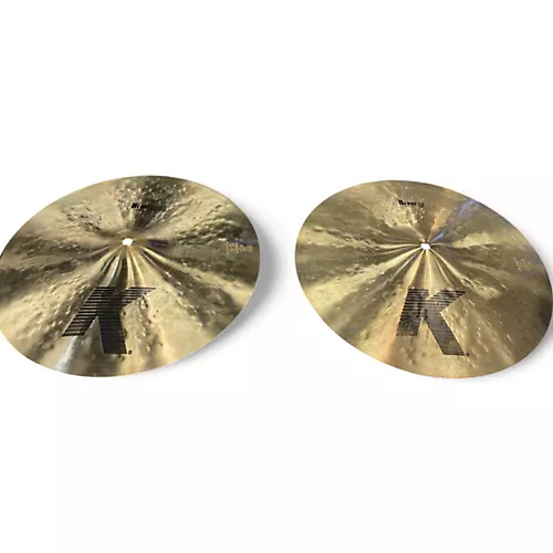 Used Zildjian 14in K Hi Hat Pair Cymbal 33