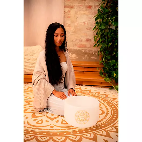 MEINL Sonic Energy Solfeggio Crystal Singing Bowl C#4 12 in.