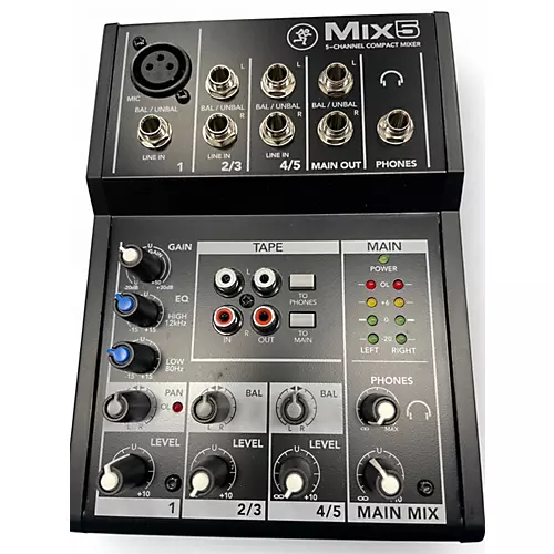Used 2020 Mackie MIX 5 Powered Mixer