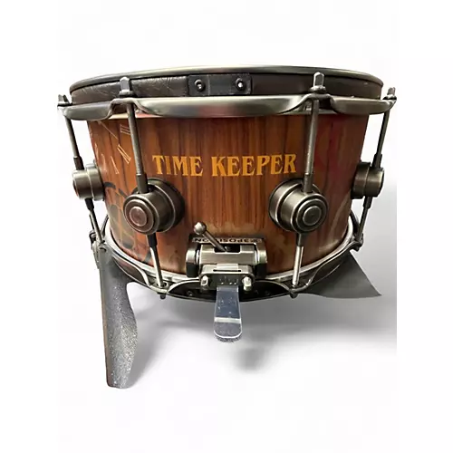 Used DW 14in TIMEKEEPER DREX6514SSATK TEAK Drum TEAK 33
