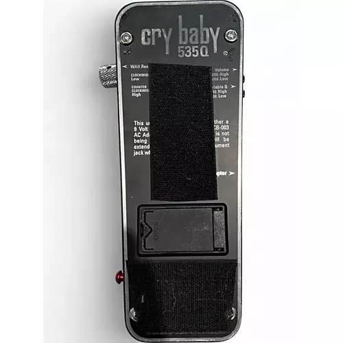 Used Dunlop 535Q Cry Baby Multi-Wah Effect Pedal