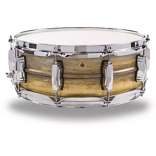Ludwig Raw Brass Snare Drum 14 x 6.5 in.