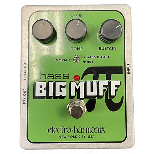 Used Electro-Harmonix Bass Big Muff Pi Bass Effect Pedal