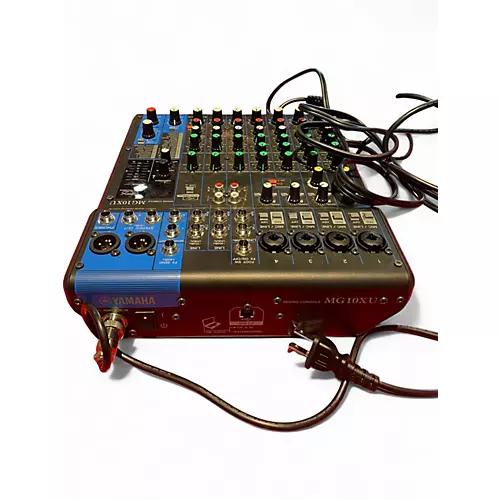 Used Yamaha MG10XU 10 Channel Mixer with Effects Unpowered Mixer