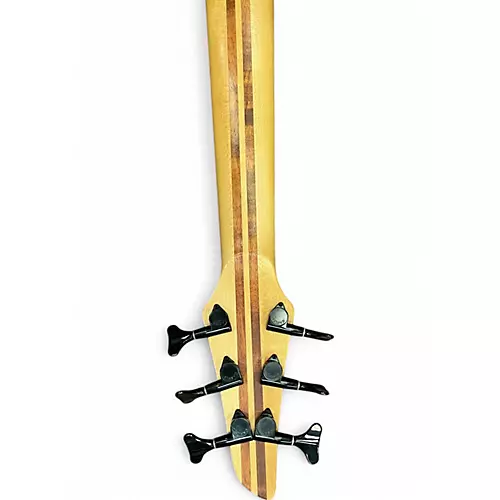 Used Carvin LB76 RED QUILT Electric Bass Guitar RED QUILT