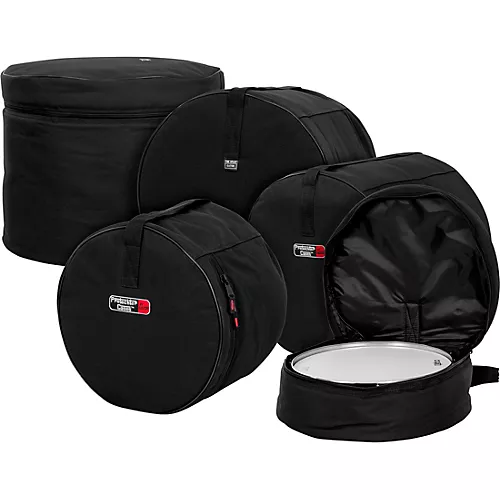 Gator GP-Fusion-100 5-Piece Padded Drum Bag Set Black