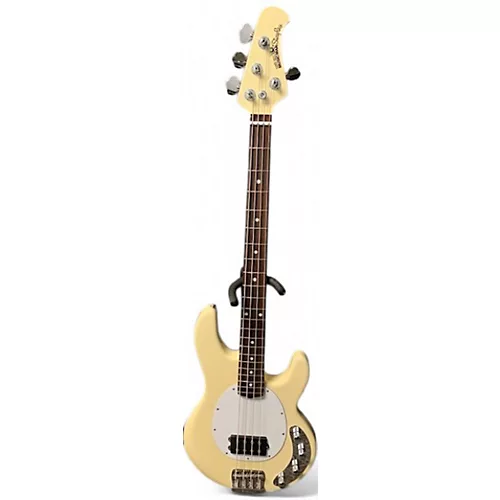 Used Ernie Ball Music Man StingRay Special H Cream Electric Bass Guitar Cream