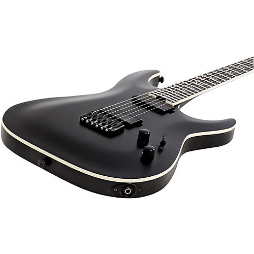 Schecter Guitar Research C-1 SLS Elite Evil Twin Electric Guitar Satin Black
