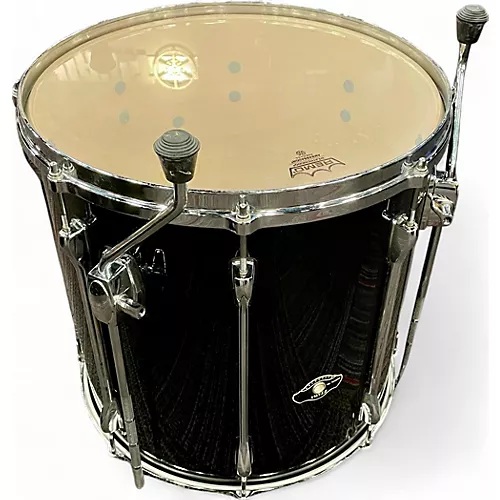 Used TAMA 3 piece Superstar Black Drum Kit Black