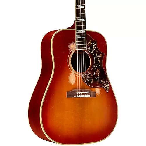 Gibson Murphy Lab 1960 Hummingbird Heavy Aged Acoustic Guitar Washed Cherry Sunburst