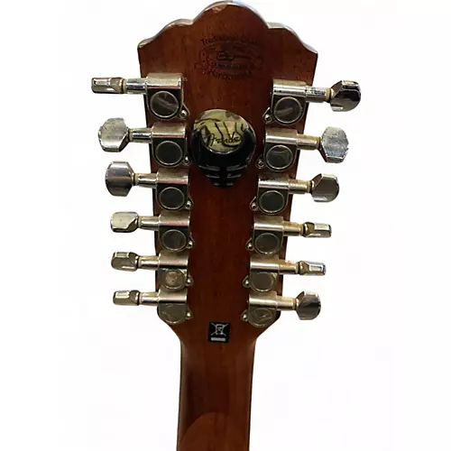 Used 2020 Washburn hd10sce Natural 12 String Acoustic Electric Guitar Natural