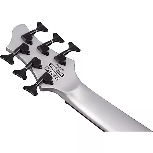 Ibanez BTB25TH6 6-String Electric Bass Guitar Silver Blizzard Matte