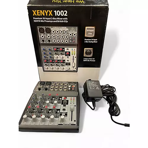 Used Behringer Xenyx 1002 Unpowered Mixer