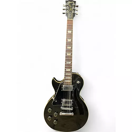 Vintage 1989 Gibson Les Paul Standard Black Electric Guitar Black