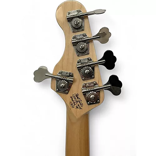 Used 2017 Spector Coda 5XL Purple Electric Bass Guitar Purple