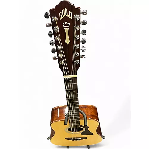 Used Guild GAD-G212ENAT Natural 12 String Acoustic Guitar Natural