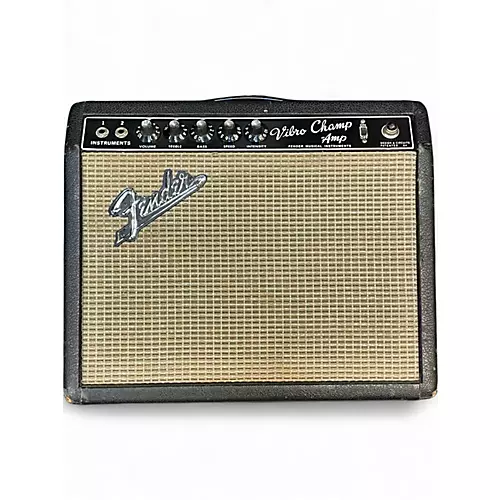 Vintage 1964 Fender vibro champ Tube Guitar Combo Amp