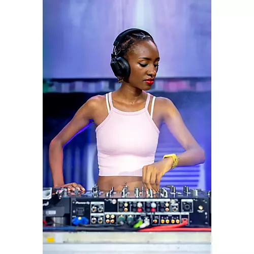 AlphaTheta HDJ-F10 Wireless Monitor Headphones (Headphones Only) Black