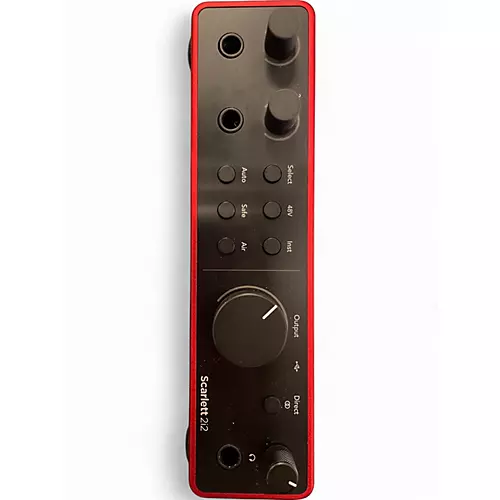 Used 2023 Focusrite Scarlett 2i2 GEN 4 Audio Interface