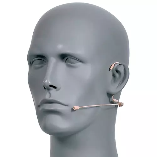 Galaxy Audio HSM4F Economical Dual Ear Fully Adjustable Headset Microphone With CH Connector