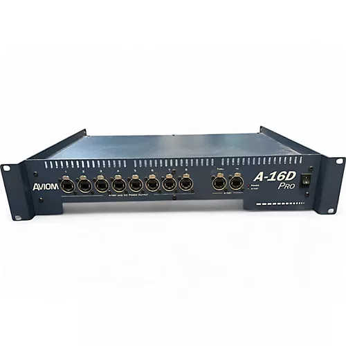 Used Aviom a16dpro Unpowered Mixer