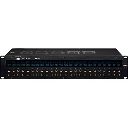 Black Lion Audio PBR TRS3 LIT 48-Point Gold-Plated TRS Patchbay