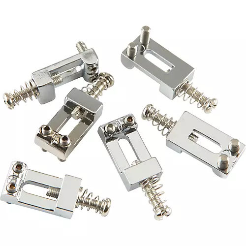Proline S-Style Bridge Saddle Set W/Spring & Screw Chrome