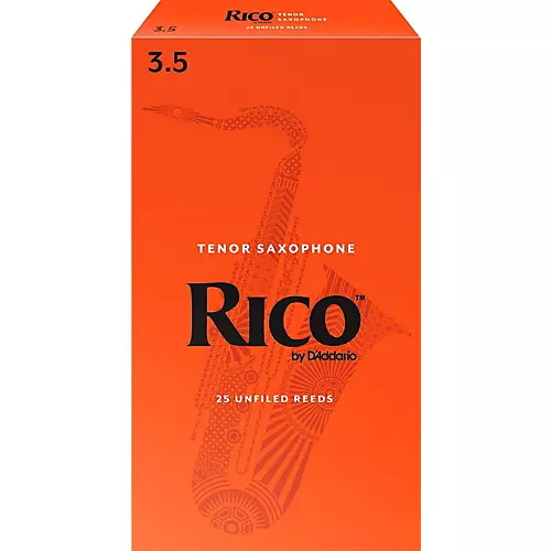 Rico Tenor Saxophone Reeds, Box of 25 Strength 3.5