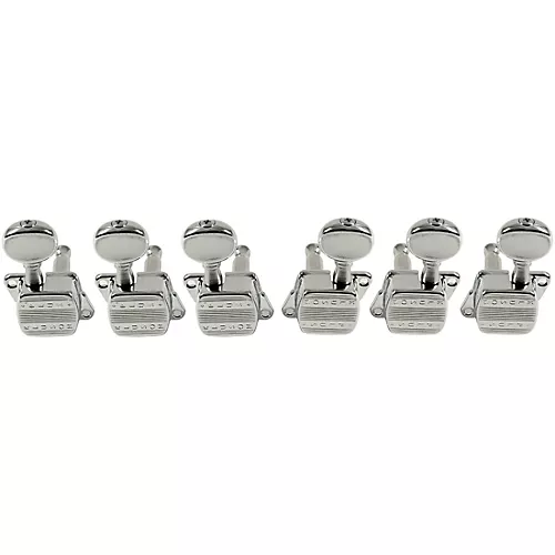 Kluson 3 Per Side Plus Series Tuning Machines Black