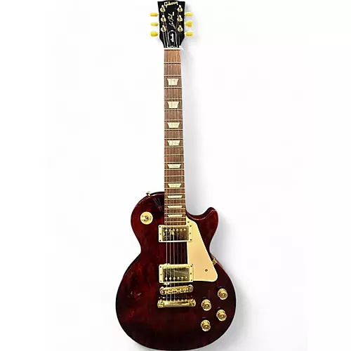 Used 2012 Gibson Les Paul Studio Wine Red Solid Body Electric Guitar Wine Red
