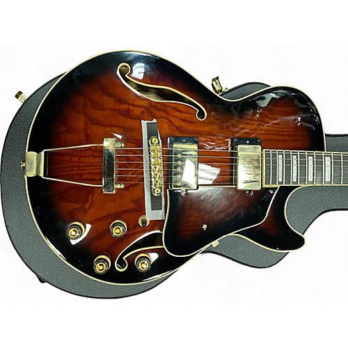 Used Ibanez AG95 Artcore Expressionist 2 Color Sunburst Hollow Body Electric Guitar 2 Color Sunburst