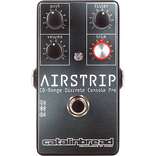 Catalinbread Airstrip Console Pre Pedal Black