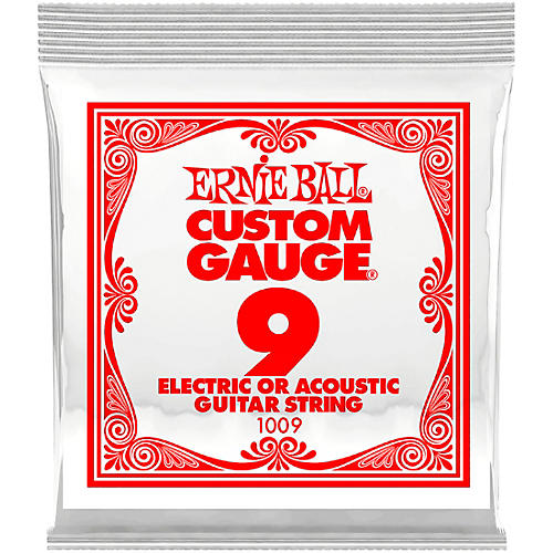 Ernie Ball ERNIE BALL 1009 .009GA SNGL ELEC STR