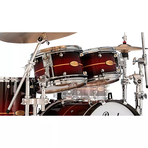 Pearl Reference One 4-Piece Shell Pack Natural Banded Redburst
