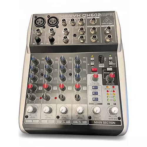 Used Behringer QX602MP3 Unpowered Mixer