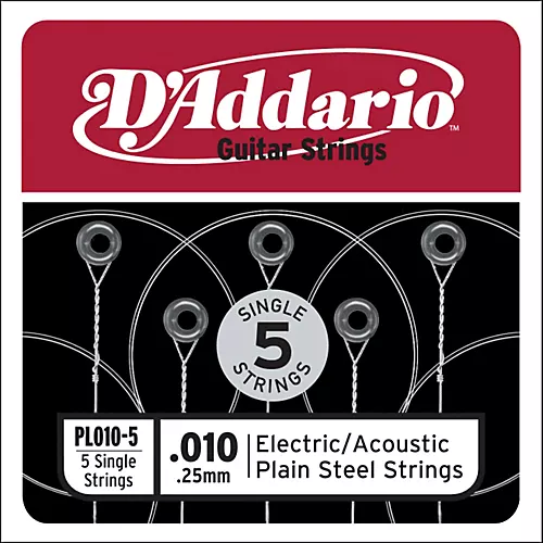 D'Addario PL010-5 Strings
