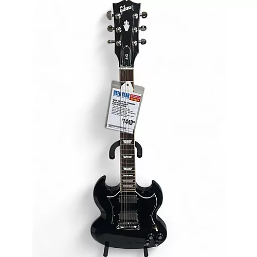 Used Gibson SG Standard Black Solid Body Electric Guitar Black